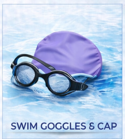 Swim Goggles & Cap